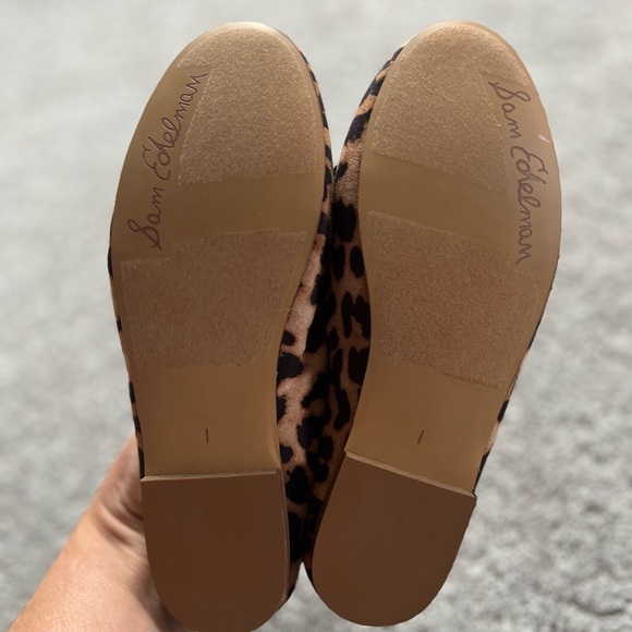 Sam Edelman cheetah print Felicia ballet flats size 1 girls - Picture 8 of 9